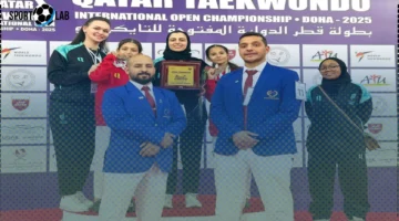 سيدات التايكوندو يحققن 4 برونزيات في بطولة قطر بقيادة أفضل مدربة